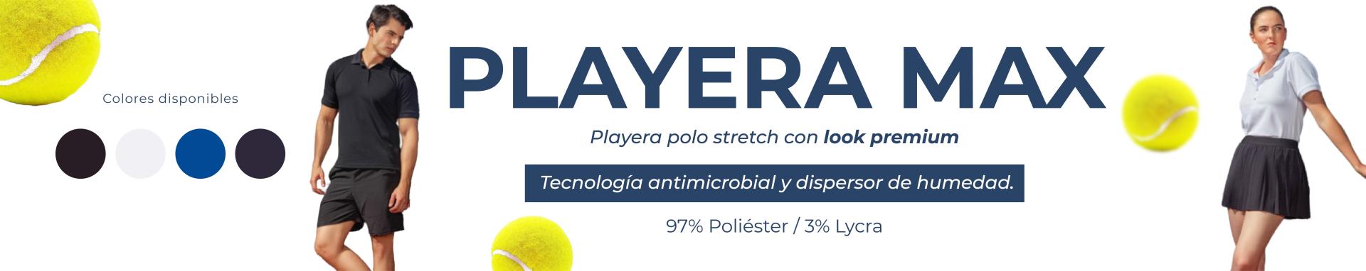 Playera tipo polo Max