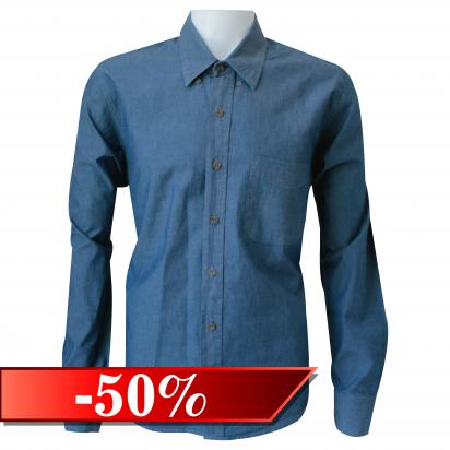 CAMISA CORPORATIVA ML FACTORY KINGS MEZCLILLA